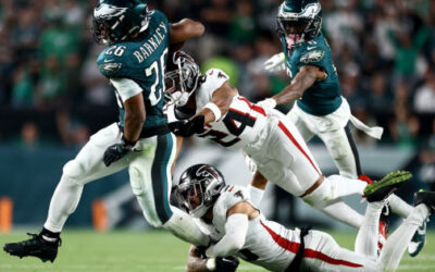 NFL: izgalmas összecsapáson győzte le az Eaglest a Falcons